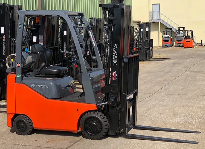 Used Toyota Forklift 8FGCU15/18